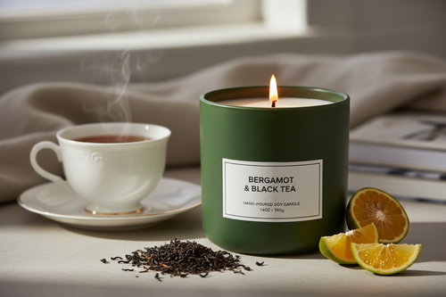 Bergamot Black Tea 14oz Candle